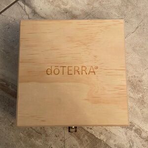 Doterra Woden box for essential oil. 25 bottles